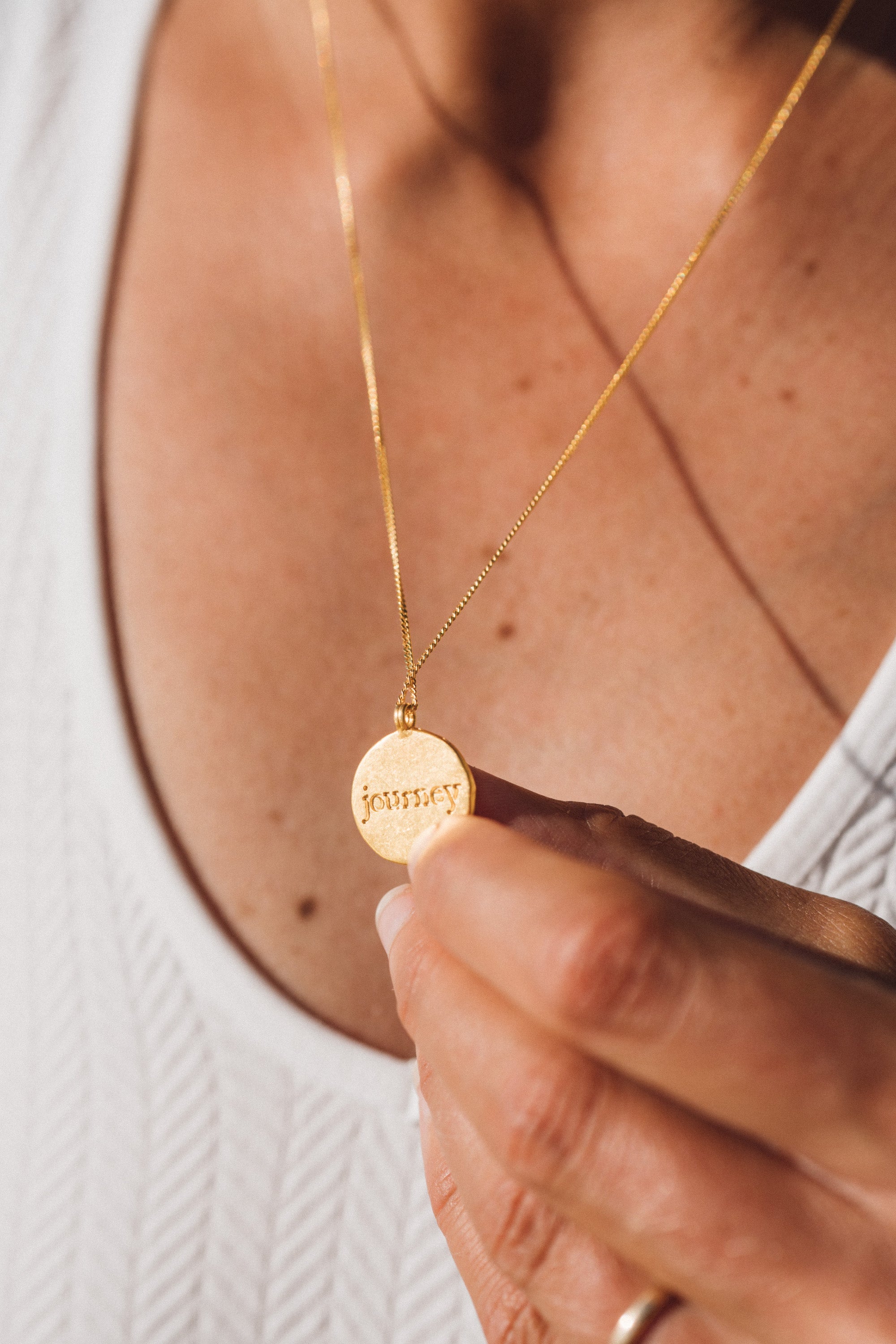 Necklace "Begin Your Journey"