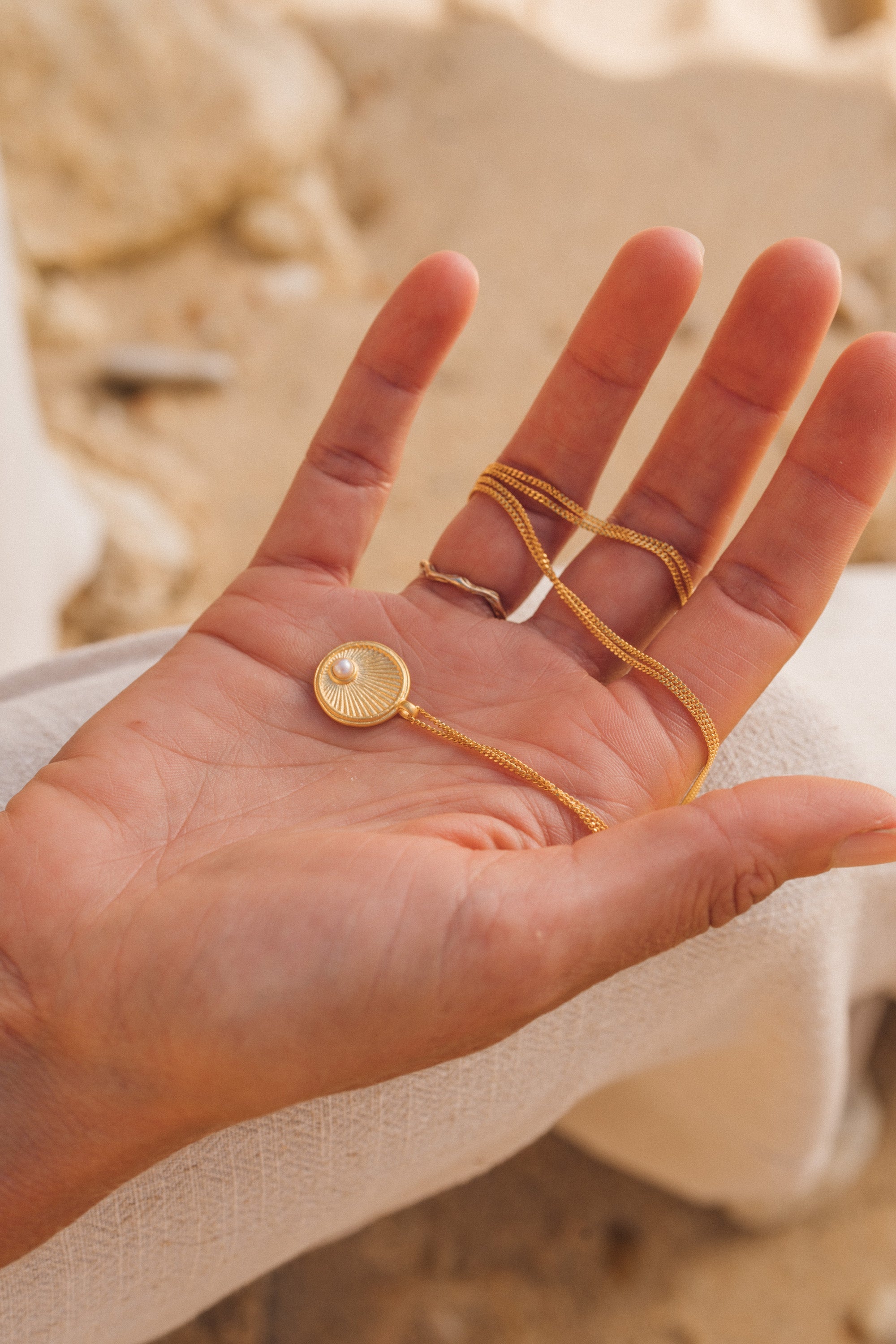 Necklace "You Are The Ocean"