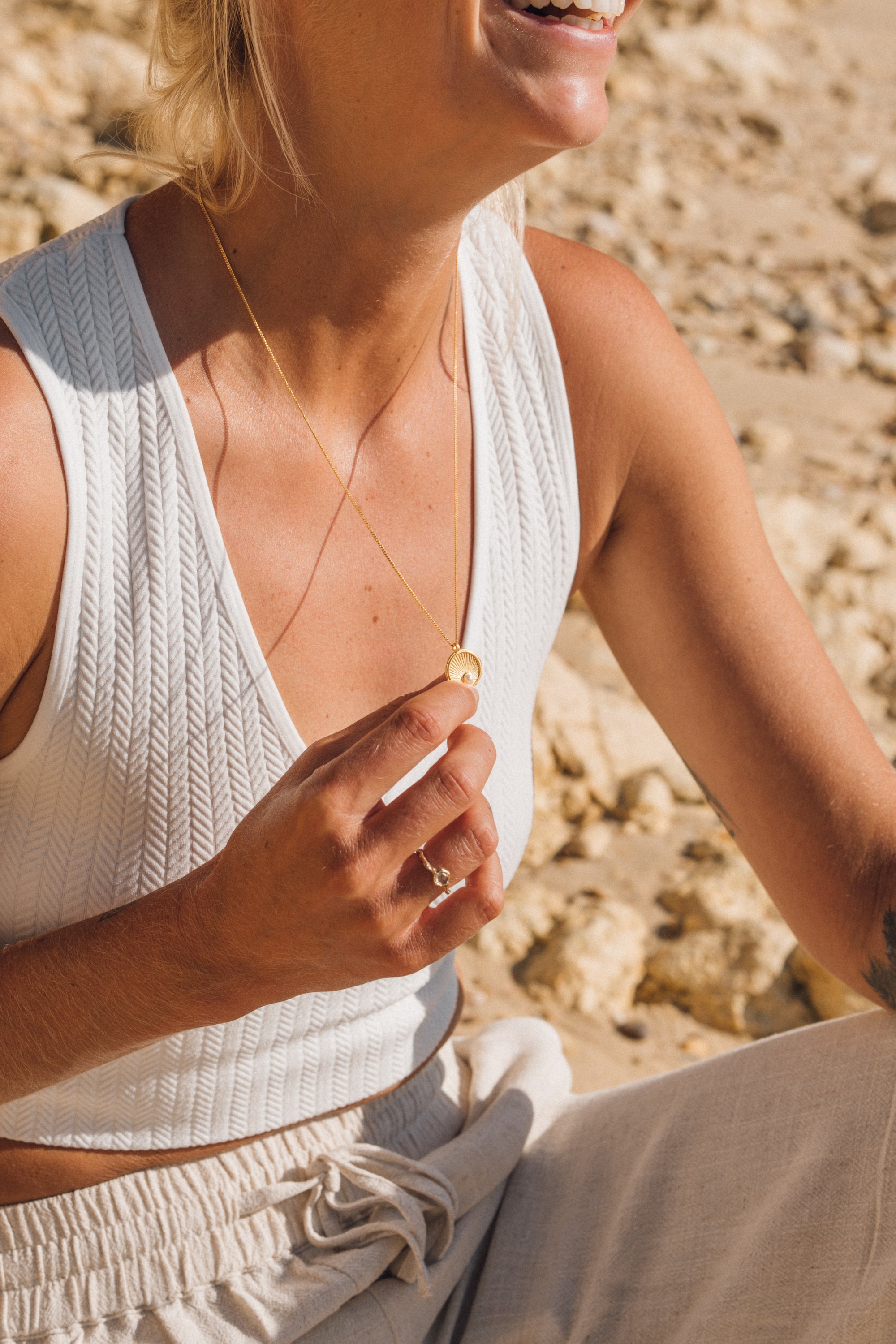 Necklace "You Are The Ocean"