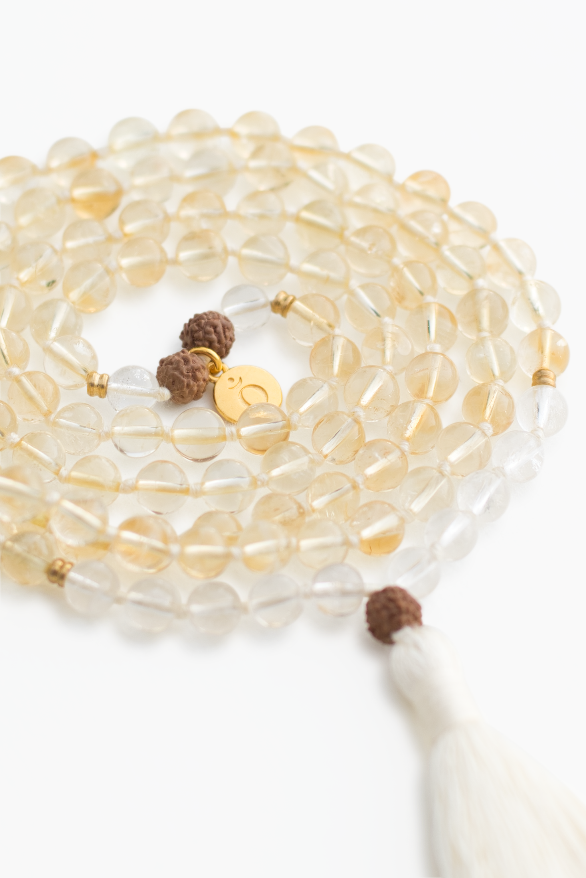 Citrin Kette Yogaschmuck Happy