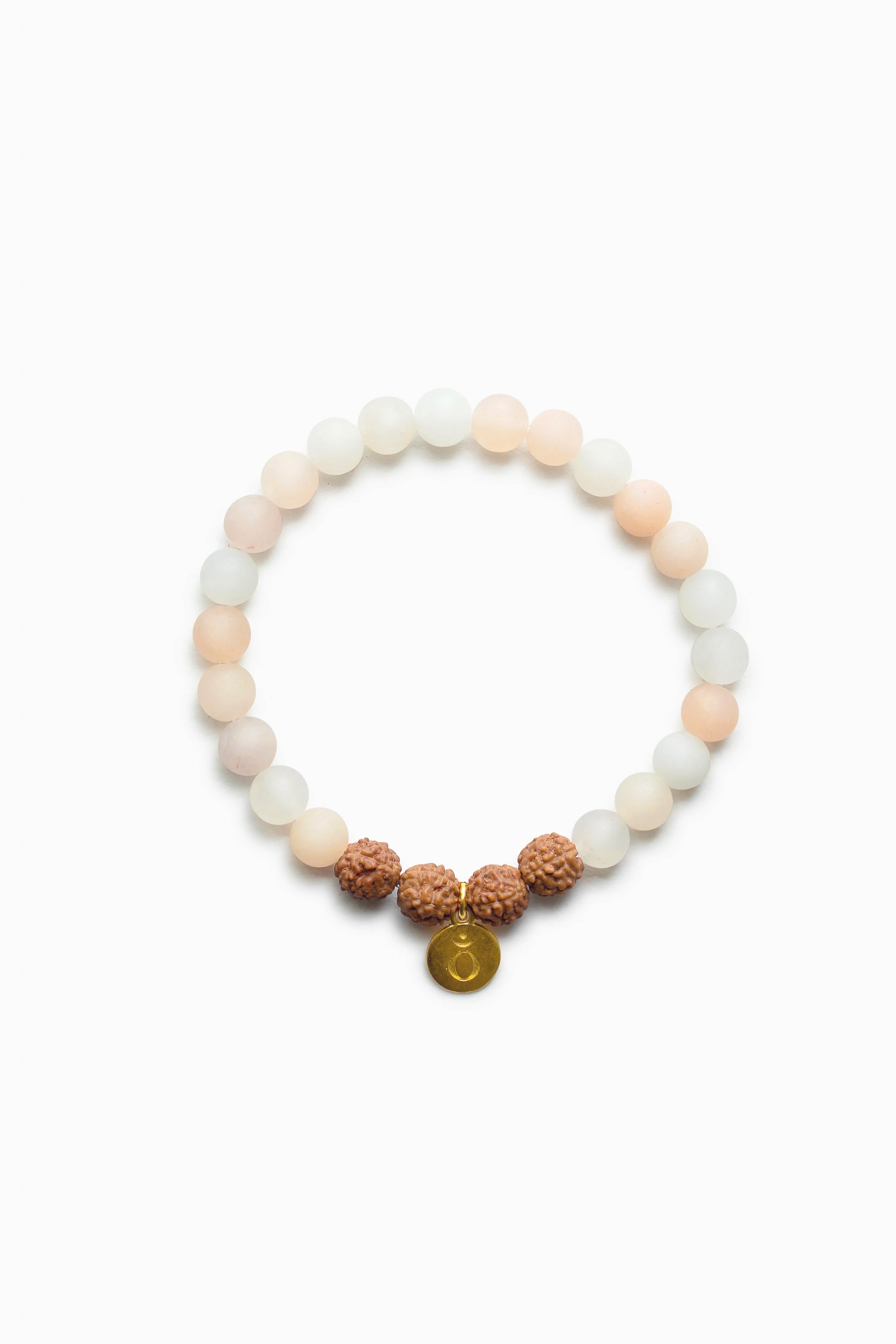 Free Spirit Armband Pinker Jaspis