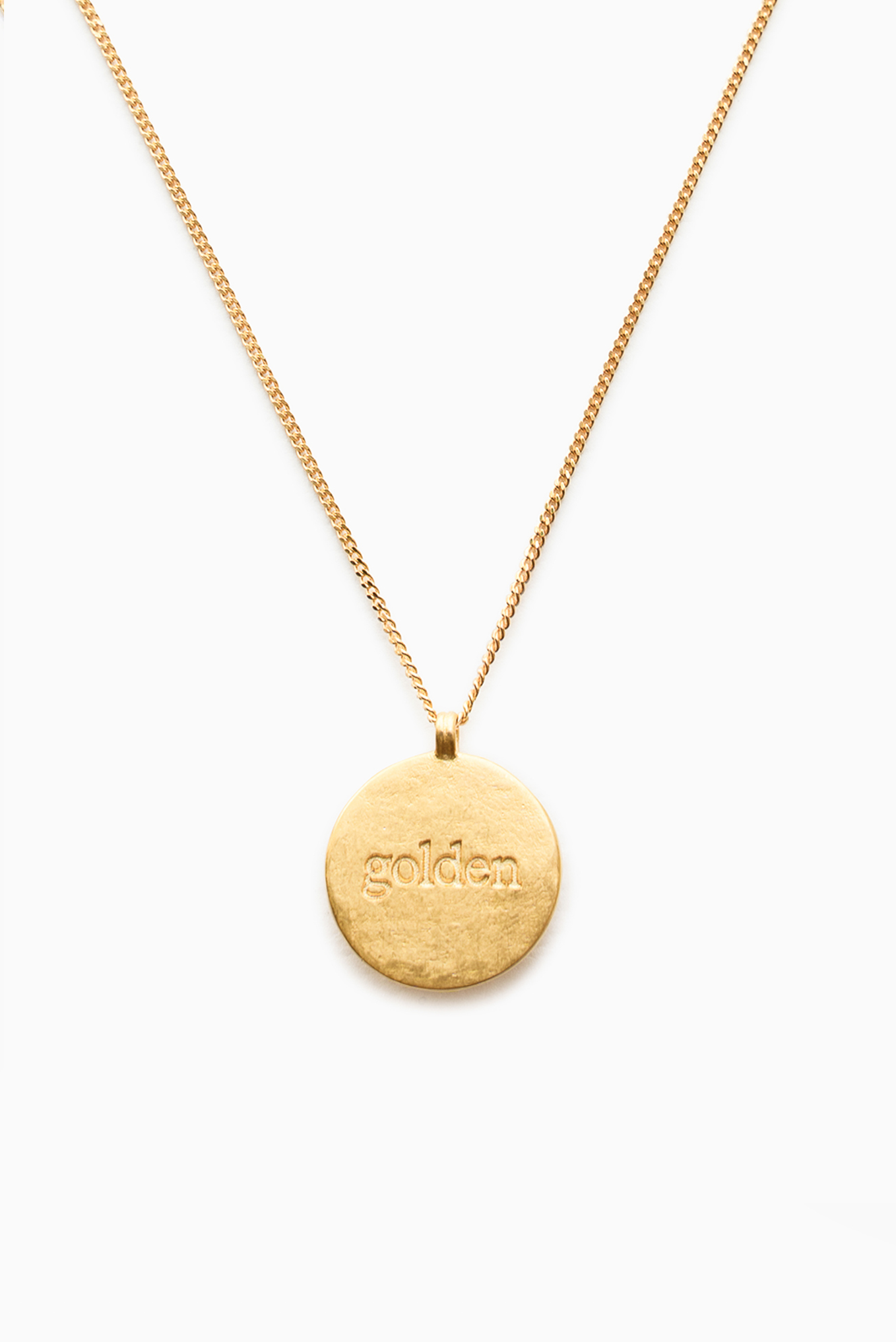 Necklace "You Are Golden"